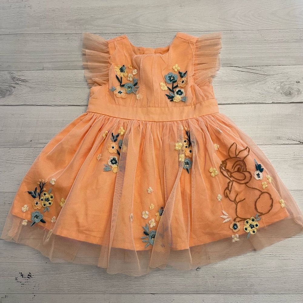 Disney‎ Store Bambi Miss Bunny dress 6/9 months